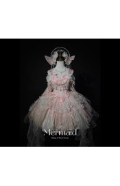 Mie Ye Song of the Mermaid Light Colour JSK and Sets(Limited Reservation/2 Colours/Full Payment Without Shipping)